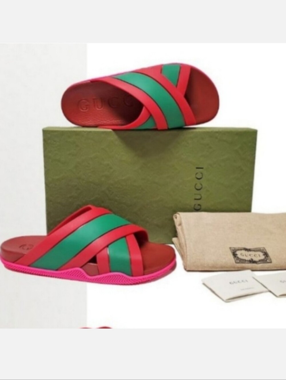 💯 Auth Gucci Slides